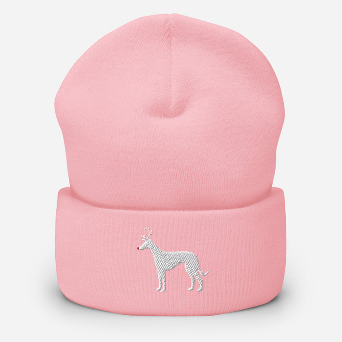 "Red-Nosed Greyhound" Beanie