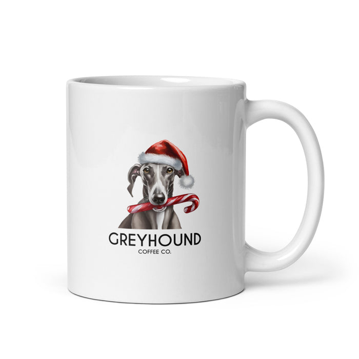 Santa's Greyhound Mug