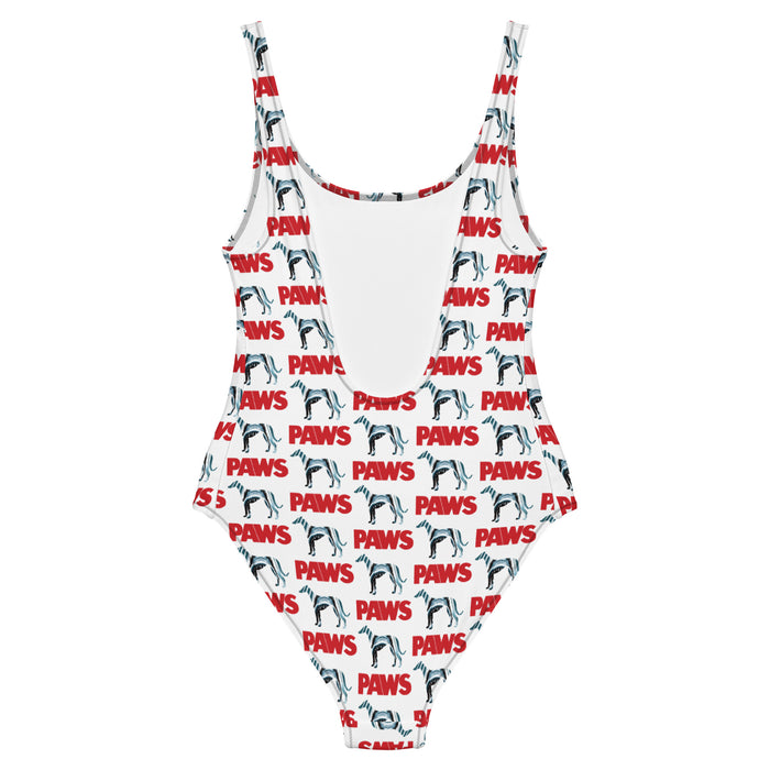 PAWS One-Piece Swimsuit