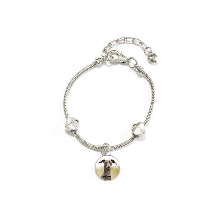 Charm Bracelet with Your Dog's Photo