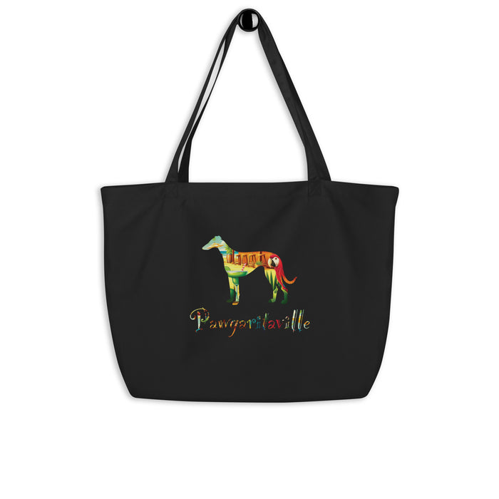 Pawgaritaville tote bag