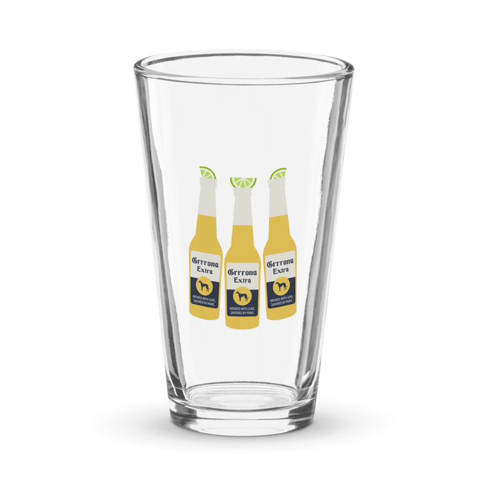 GrrrRona Pint Glass