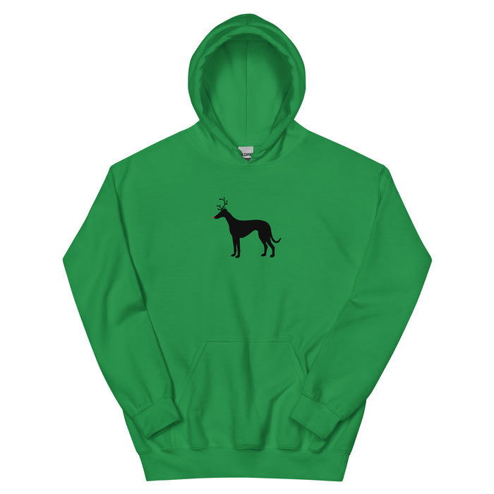 "Red-Nosed Greyhound" Hoodie