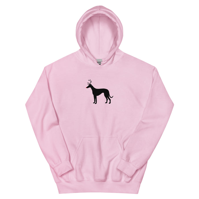 "Red-Nosed Greyhound" Hoodie