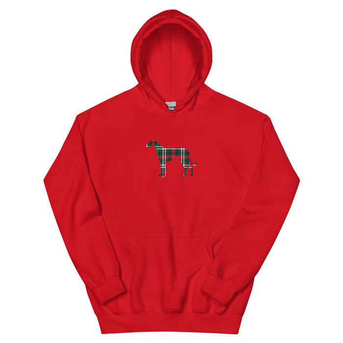 "Plaid Greyhound" Hoodie