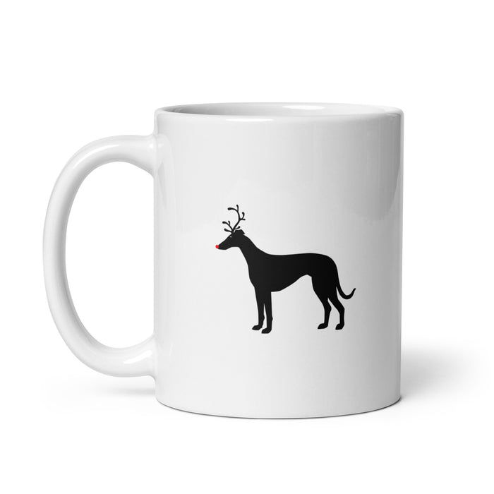 "Red-Nosed Greyhound" Mug