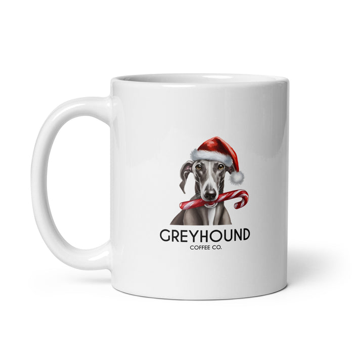 Santa's Greyhound Mug