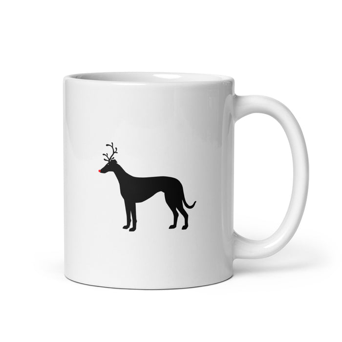 "Red-Nosed Greyhound" Mug